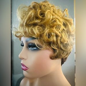 Women human hair wig